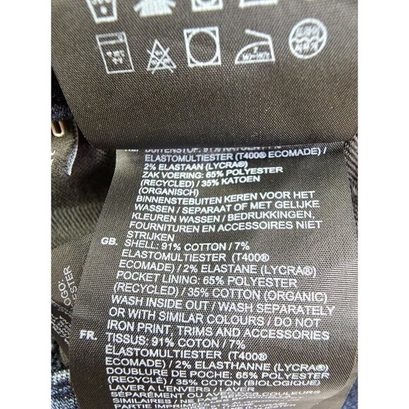 G Star Raw Size 27X26 Womens ARC 3D Skinny Blue Denim 5 Pocket Logo Tag Jeans - Picture 8 of 14